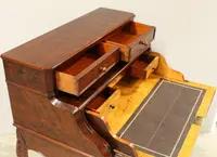 Ancien secrétaire Napoléon III en acajou du 19ème siècle