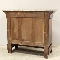 Antico cassettone comò Luigi Filippo in mogano 19°secolo