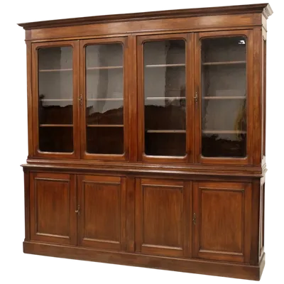 Antique mahogany library sideboard 19th century