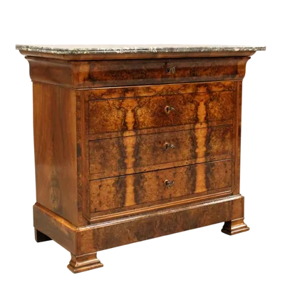 Antique Louis Philippe walnut dresser dresser 19th century
