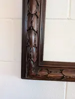 Italian carved solid wood frame, second half 19th century