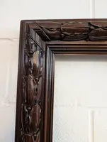 Italian carved solid wood frame, second half 19th century