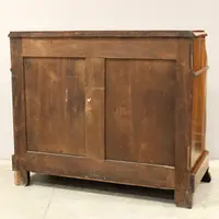 Ancienne commode à abattant en noyer Louis Philippe 19ème siècle