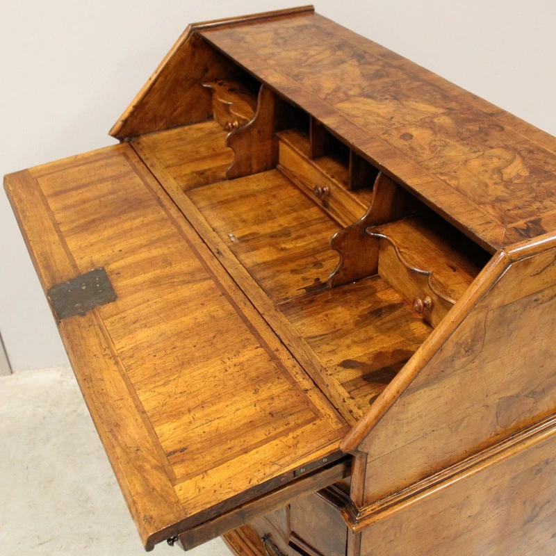 Antica Ribalta Luigi XV in noce 18°secolo