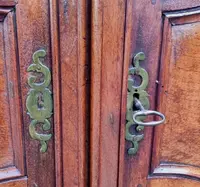 Armadio in quercia del 700 Occitaine