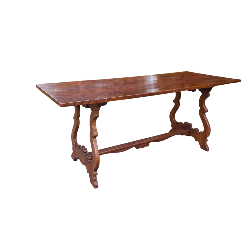 Tavolo fratino del ‘700 in legno di noce Toscana