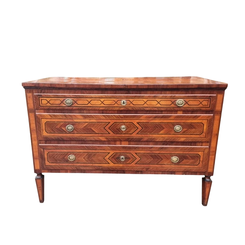 Cassettone Emiliano del ’700 Luigi XVI