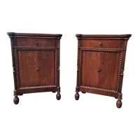 Coppia di Comodini 800 in Noce Lombardi – Eleganza Autentica d’Epoca