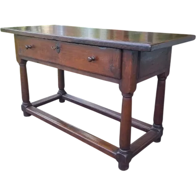Table fratino en chêne toscan du XVIIe siècle