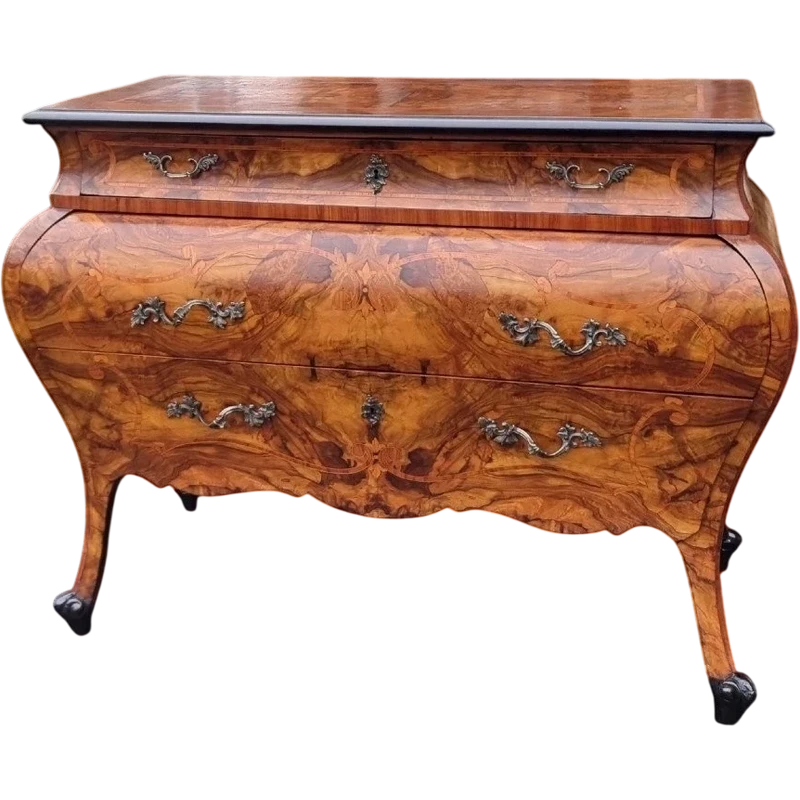 Late 19th century Lombard dresser in Louis XV style