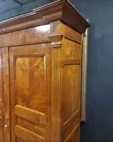Biedermeier 1820s ash-root cabinet.