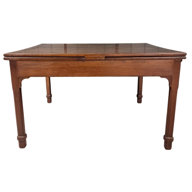 Table à rallonge Direttorio 1770 en noyer