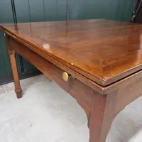 Table à rallonge Direttorio 1770 en noyer