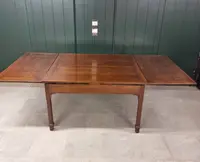 Table à rallonge Direttorio 1770 en noyer