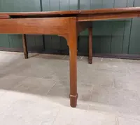 Table à rallonge Direttorio 1770 en noyer