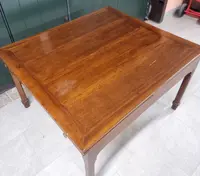 Table à rallonge Direttorio 1770 en noyer