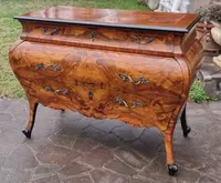 Cassettone Lombardo Fine '800 in Stile Luigi XV