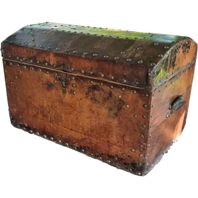 Carriage bag from the 600s in studded leather