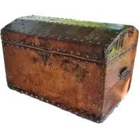 Bauletto da Carrozza del 600 in pelle con borchie
