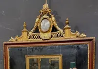"(3)Cornice Specchiera del 700 Luigi XVI con Cimasa Dorata Venezia"