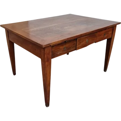 Table à écrire en noyer du XVIIIe siècle