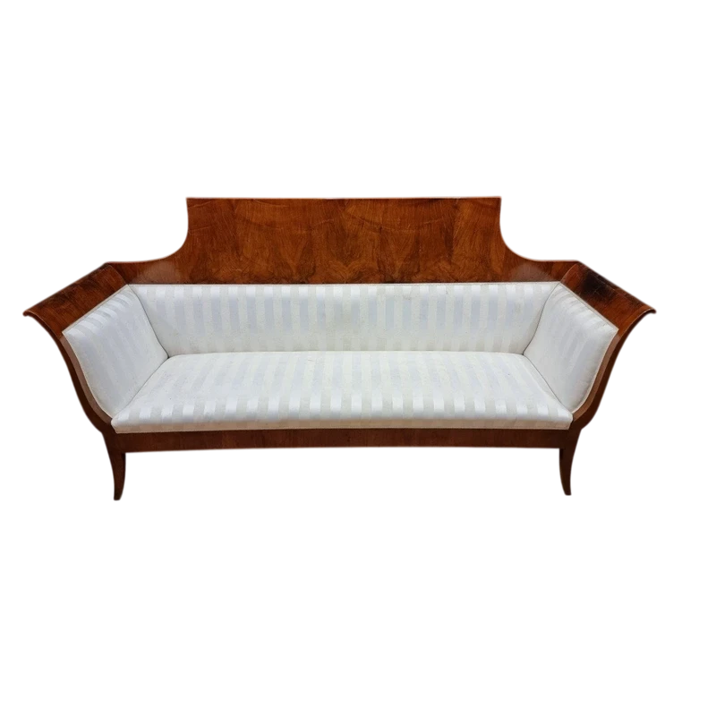 DIVANO BIEDERMEIER IMPERIALE  IN NOCE DEL1830 VIENNA