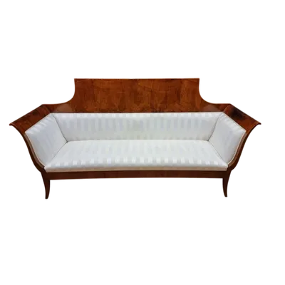 DIVANO BIEDERMEIER IMPERIALE  IN NOCE DEL1830 VIENNA