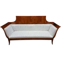 DIVANO BIEDERMEIER IMPERIALE  IN NOCE DEL1830 VIENNA