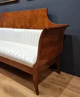 DIVANO BIEDERMEIER IMPERIALE  IN NOCE DEL1830 VIENNA