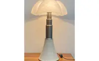 Gae Aulenti. Lamp mod.620 Pipistrello Grande 1970s