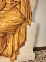 Coppia di angeli anni 60 in vetroresina dal teatro Galli Rimini