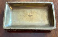 Tiffany gilded bronze lost wax cast card stop