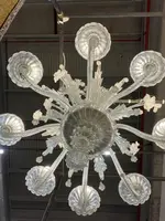 Pair of impressive 1920 Murano chandeliers