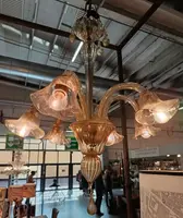 Paolo Venini 1938 Murano glass chandelier