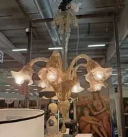 Paolo Venini 1938 Murano glass chandelier