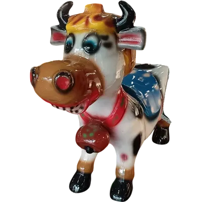 1980 mechanical merry-go-round electric the cow