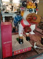 1980 mechanical merry-go-round electric the cow