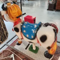 1980 mechanical merry-go-round electric the cow