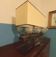 "Giardiniera" lampada da tavolo rettangolare 1960