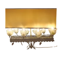 "Giardiniera" lampada da tavolo rettangolare 1960