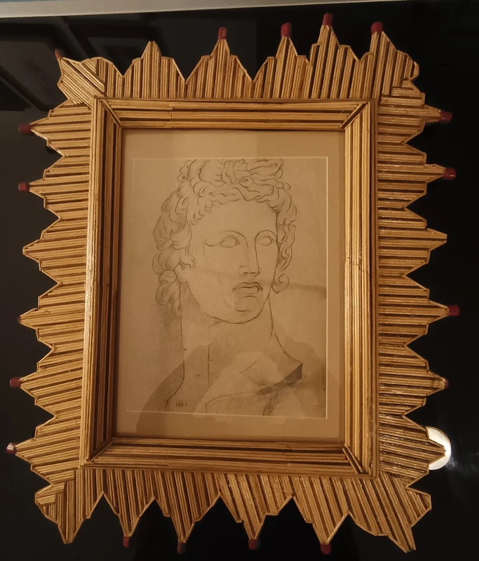 Disegno a carboncino 800 Antino