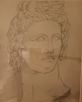 Disegno a carboncino 800 Antino