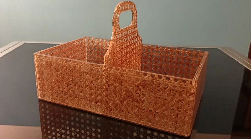 Icona di stile anni '70: il fascino trasparente del "Cannage"