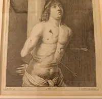 St. Sebastian etching of 1671