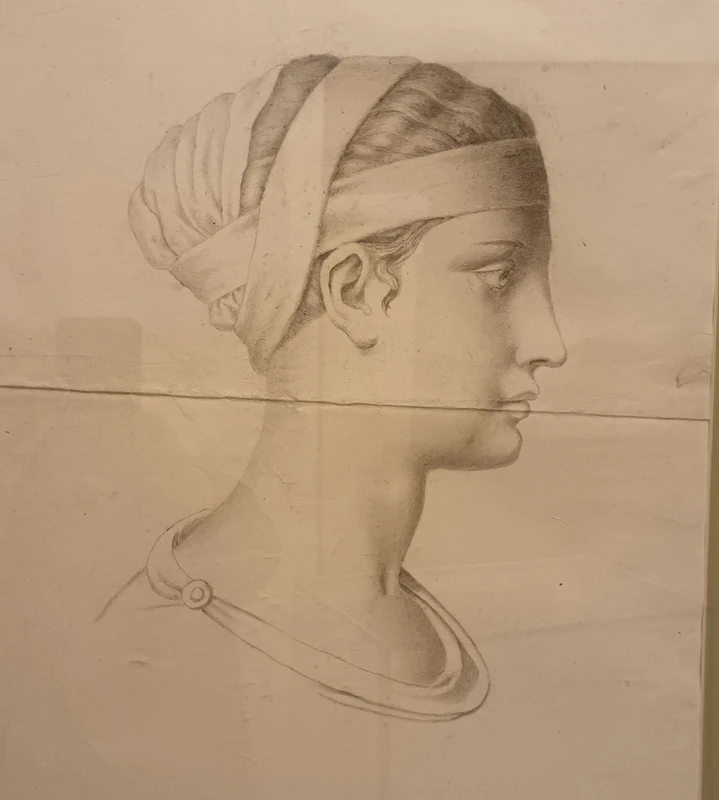 Coppia disegni a carboncino le donne 800 Francia