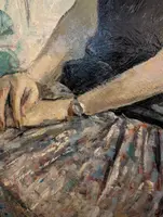 Giulio Salti (1899-1984) - Portrait of a young woman