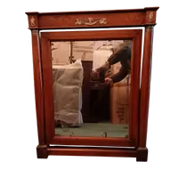 Specchiera Impero del 1810 con bronzi dorati