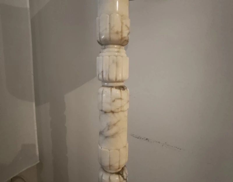 Lampada piantana in marmo razionalista 1930