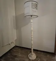 Lampada piantana in marmo razionalista 1930