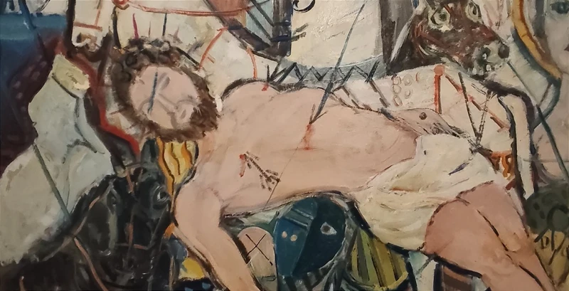 Olio su Tela del 1950 - San Sebastiano